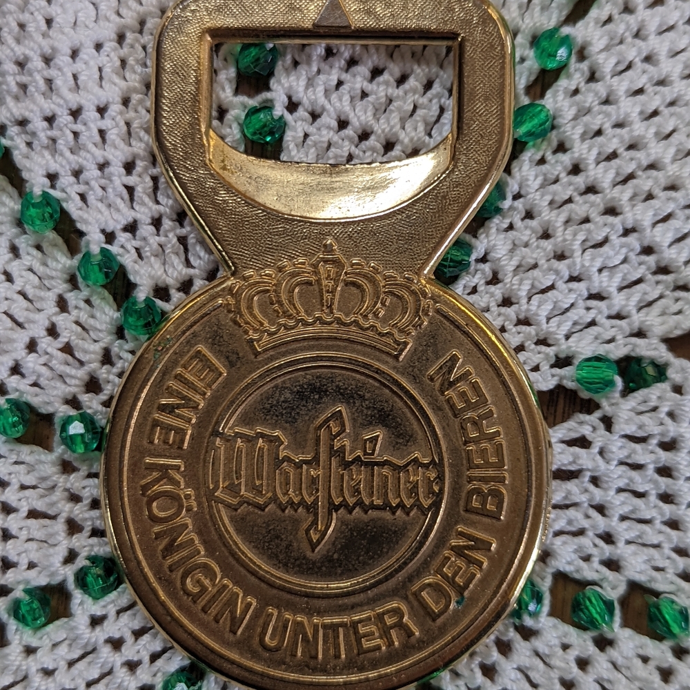Vintage Warsteiner Beer Bottle Opener